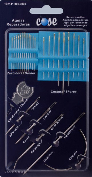 Sewing and Embroidery needdles - Repair needles assortments Sewing and Embroidery needdles - Repair needles assortments