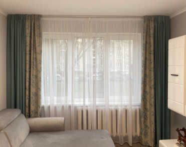 aizkari ar dekoratīvo apdari